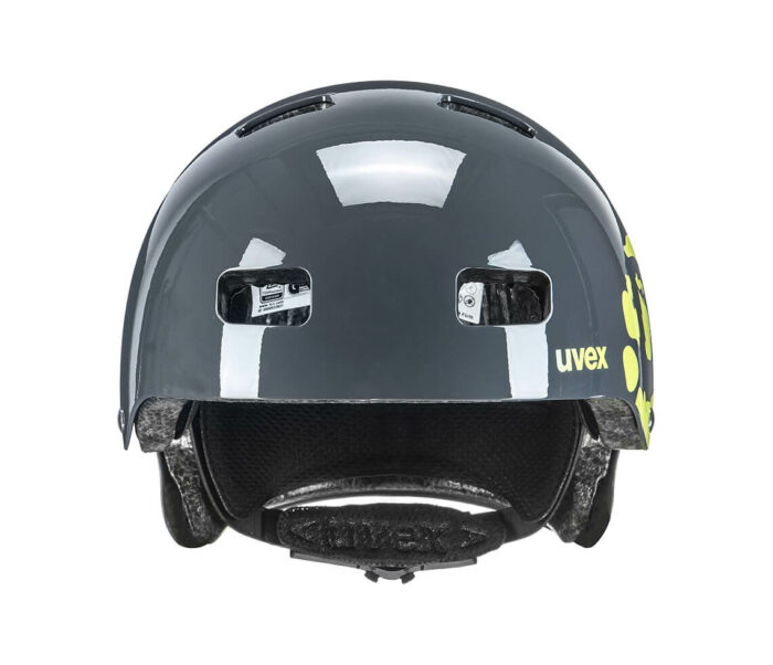 uvex kid 3 - dirtbike grey-lime – Bild 3